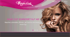 Desktop Screenshot of magic-cut.de